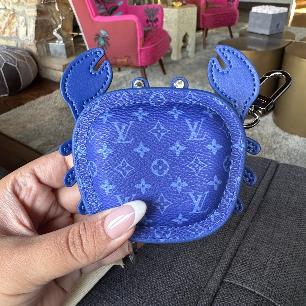 Louis Vuitton Crab Bag Charm - Indigo Blue